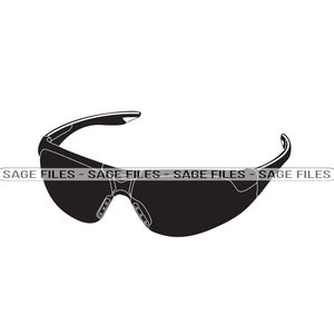 Veiligheidsbril SVG, veiligheidsbril clipart, veiligheidsbril bestanden voor Cricut, veiligheidsbril gesneden vijlen voor silhouet, png, dxf