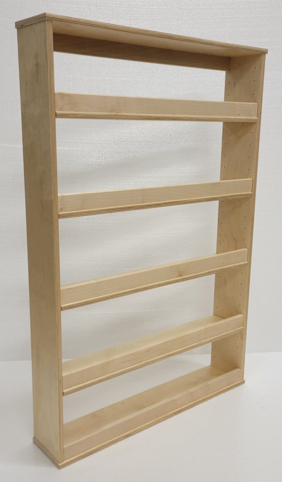 Customizable Behind the Door Can Rack With Adjustable Shelves - Etsy