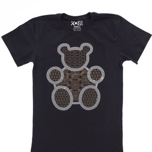 Strass Teddybär T-Shirt: Custom Design Bekleidung