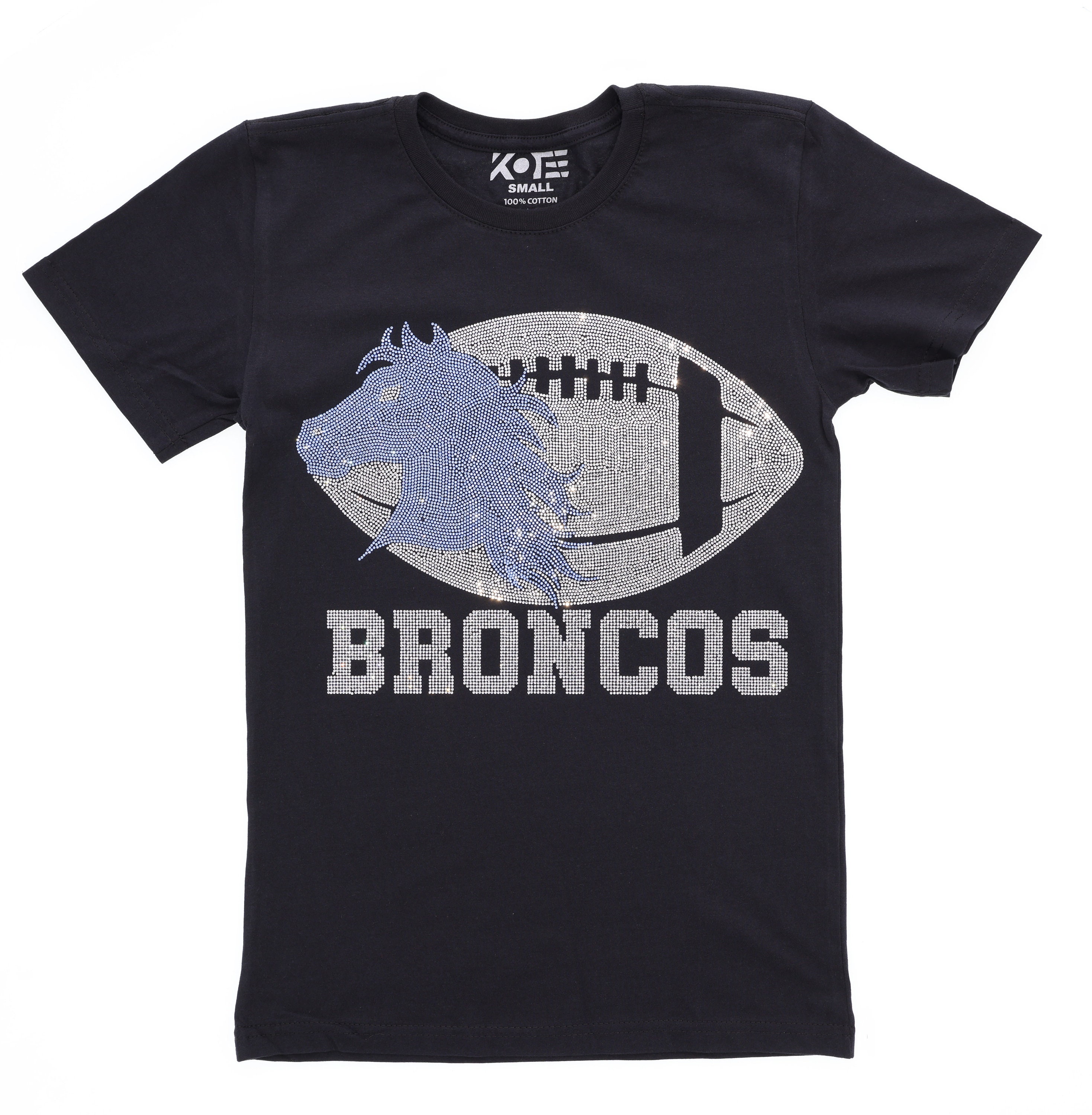 Denver bronco bling shirt top