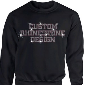 Bling sweatshirts clearance
