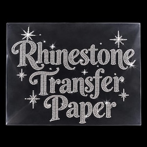 Papel de transferência de strass personalizado