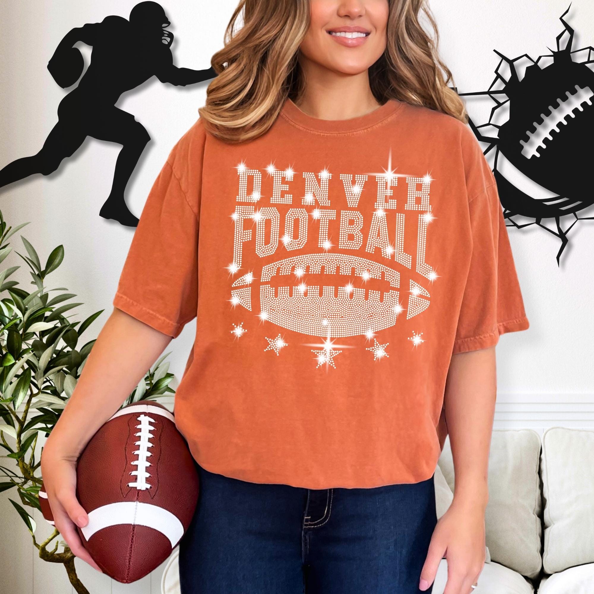 REMI RELIEF】DENVER FOOT BALL Tシャツ