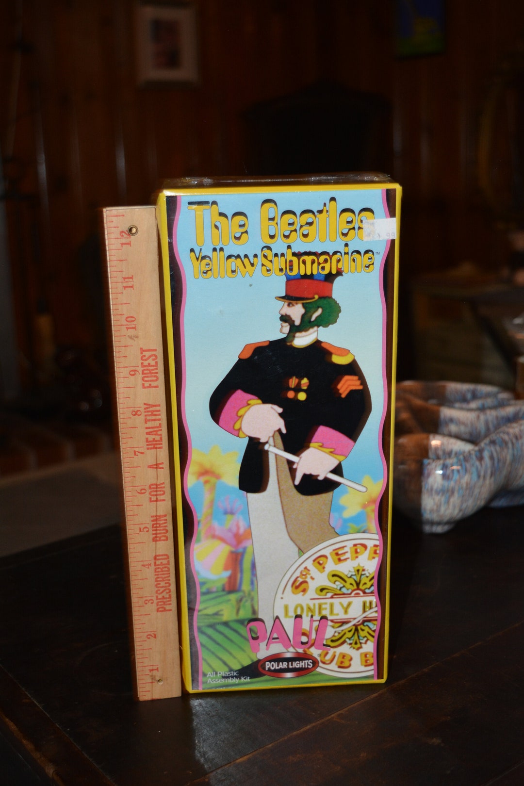 Vintage the Beatles Yellow Submarine Model Kit Ringo Factory Etsy