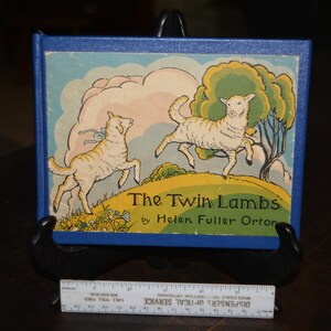 1931 Rare Book The Twin Lambs Childrens hardback by Helen Fuller Orton