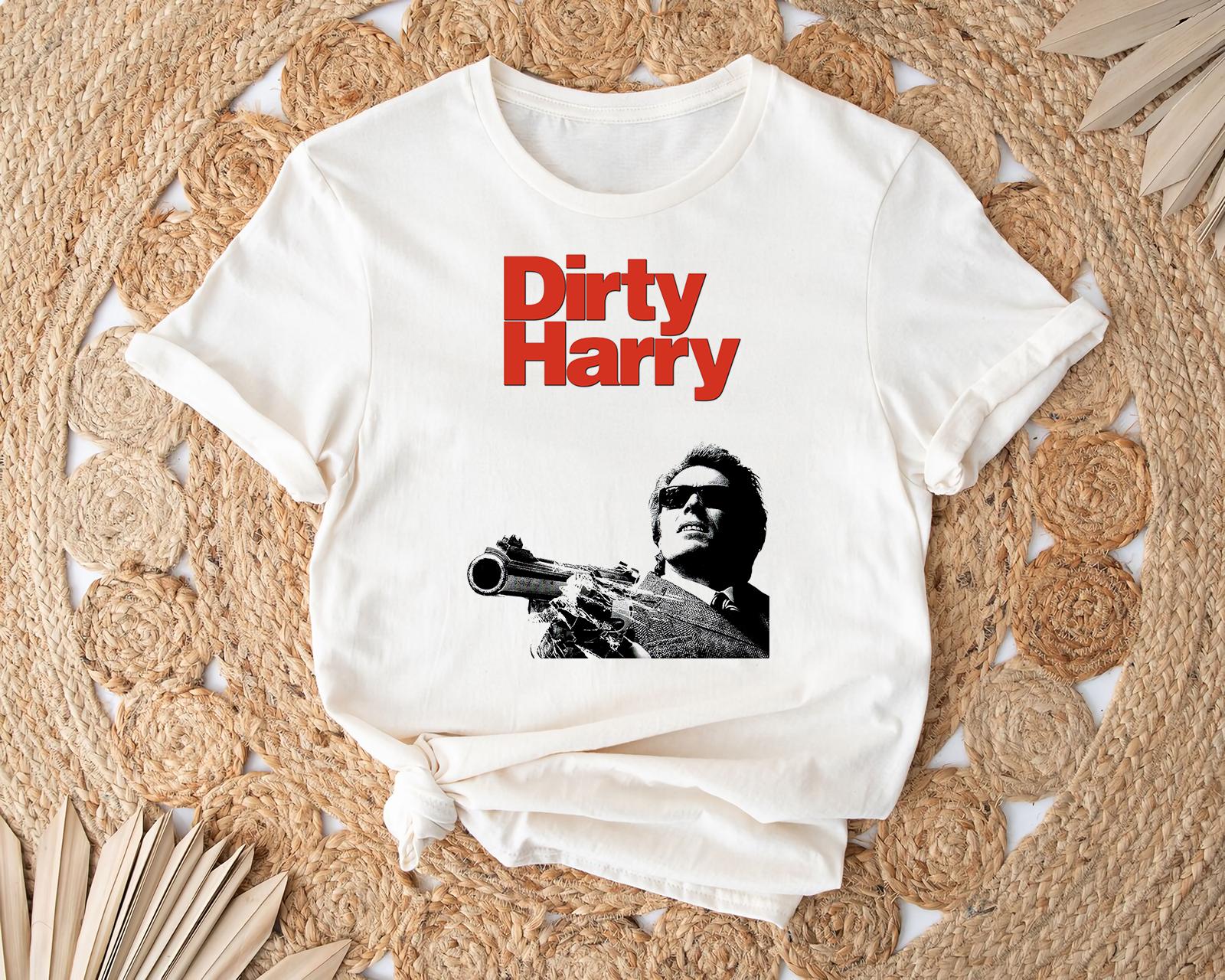 Dirty Harry 1971 T shirt Vintage Movie Shirt Film Apparel 70s Movie Shirt Clint Eastwood Shirt Retro Movie Shirt Dirty Harry T Shirt Etsy