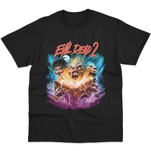 Evil Dead 2 T-Shirt, Vintage Movie Shirt, Horror Movie Shirt, Evil Dead Shirt, 80s Movie Shirt, Retro Movie T-Shirt, Horror Graphic Tees