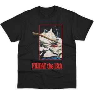 Friday the 13th Shirt, Horror Movie Shirt, Friday the 13th TShirt, Horror Graphic Tees, Scary Movie Shirt, Friday the 13th T Shirt