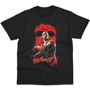 Friday the 13th T-Shirt, Horror Movie Shirt, Friday the 13th Shirt, Jason Voorhees Shirt, Horror Halloween Shirt, Friday the 13th T Shirt