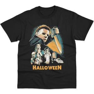 Halloween 1978 Movie T-Shirt, Retro Movie T-Shirt, Horror Graphic Tees, Vintage Movie T-Shirt, Christmas Gifts, Horror Movie T-Shirt