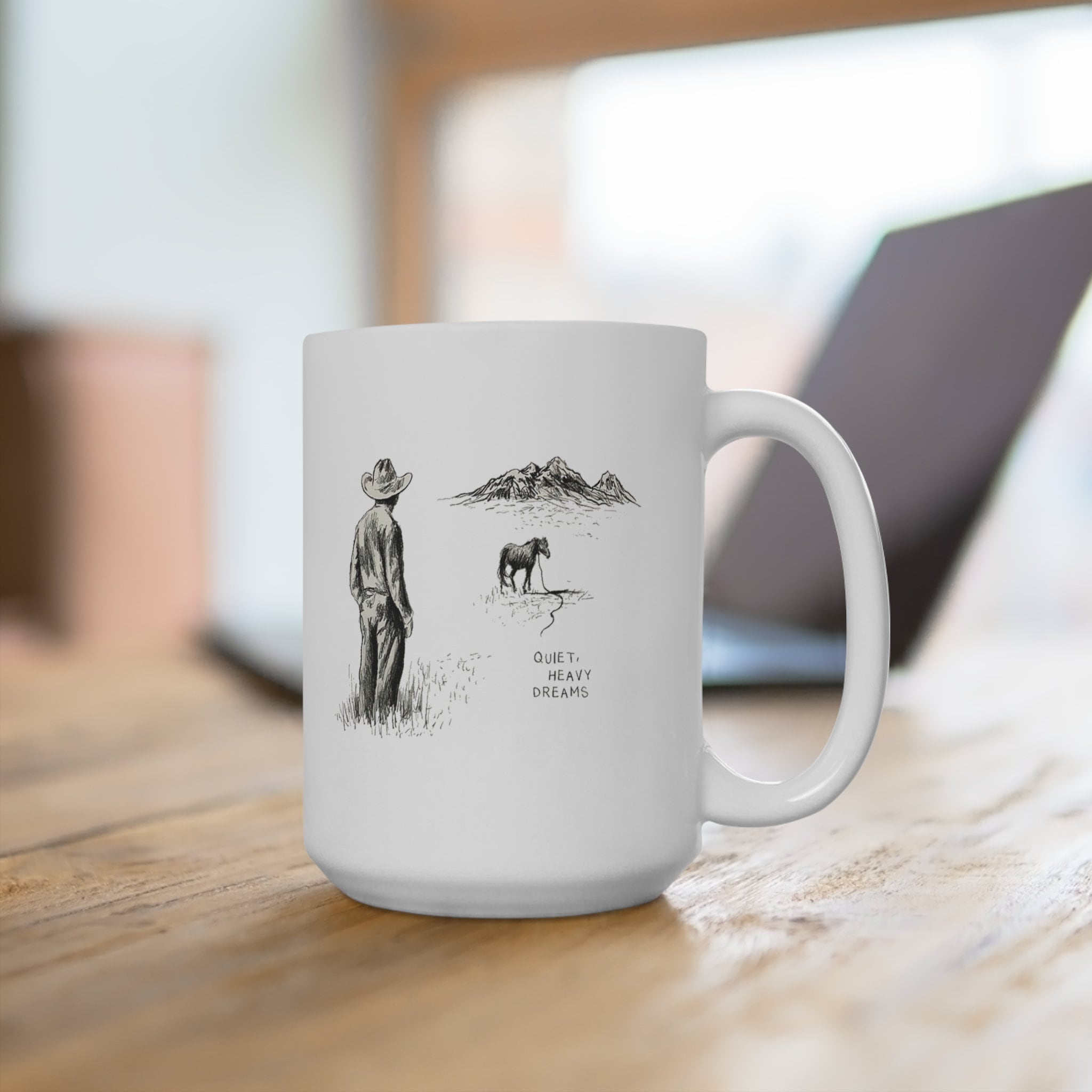 Zach Bryan Mug, Zach Bryan Gifts for Him, Zach Bryan Coffee Mug, Zach Bryan Quiet Heavy Dreams