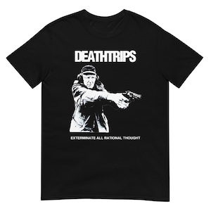 William S. Burroughs Word Virus Naked Lunch Adding Machine Gun Short-Sleeve Unisex T-Shirt