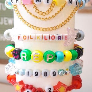 Eras Tour Friendship Bracelet Pack: Handmade Swiftie Bracelets