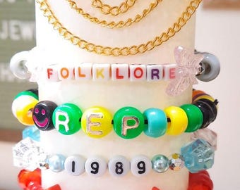 Eras Tour Friendship Bracelet Pack: Handmade Swiftie Bracelets