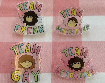 Fruity Four Steddie & Ronance Acrylic Pins