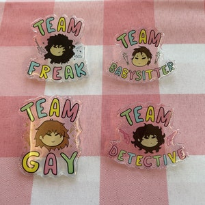 Fruity Four Steddie & Ronance Acrylic Pins
