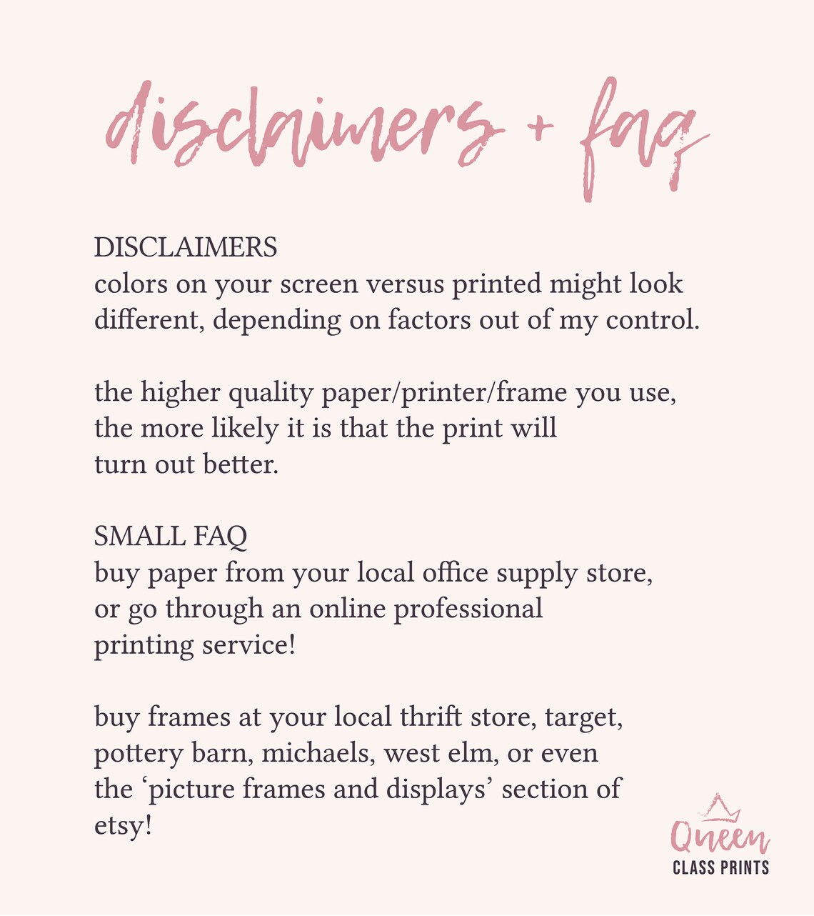 Euphoria Definition Poster / Minimalist Wall Print / Printable Etsy