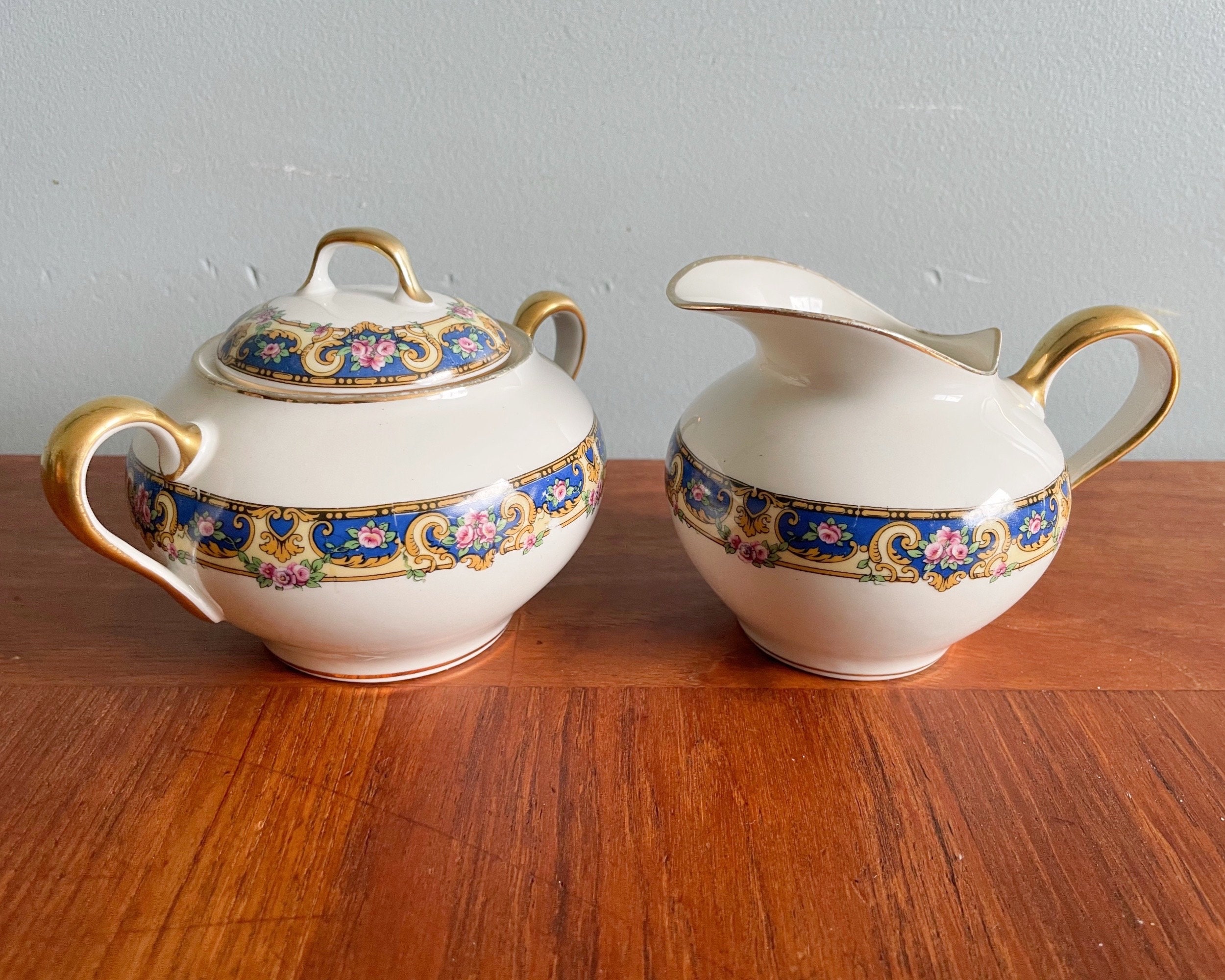Limoges Sugar and Creamer - Etsy