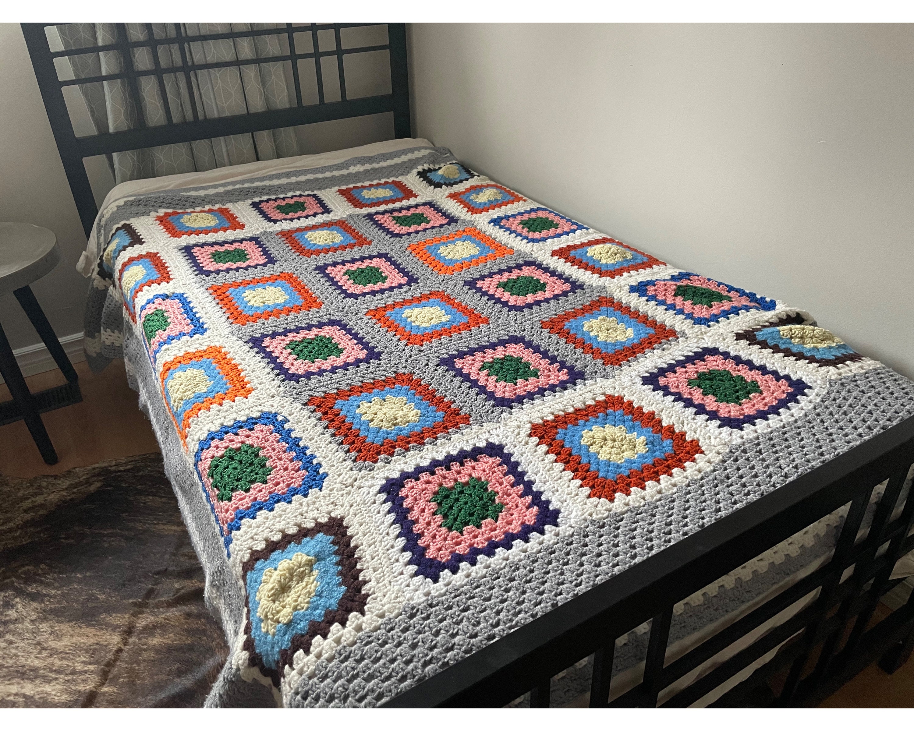 Twin size blanket crochet pattern hotsell