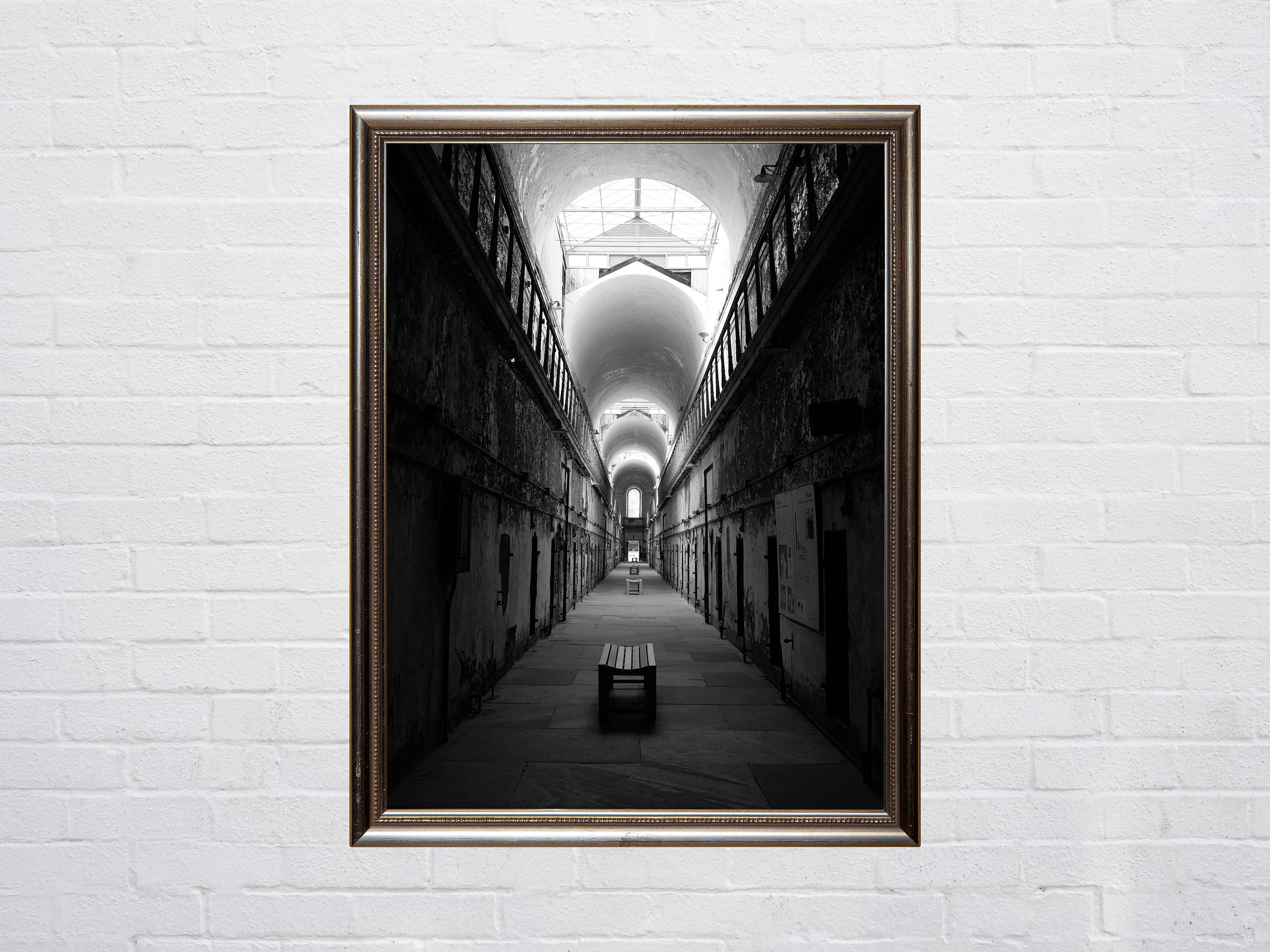 Cell Block 7 - Eastern State Penitentiary (digital Prints) - Etsy