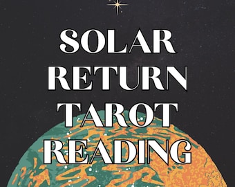 Solar Return Tarot Reading (Recorded Video)