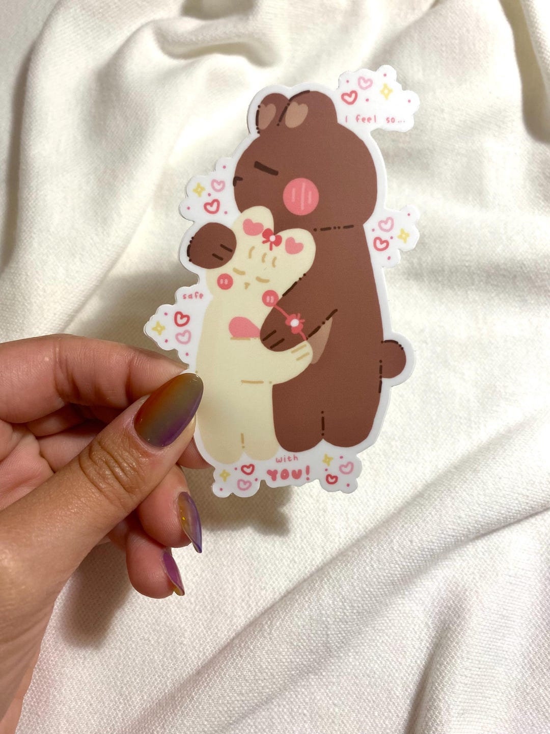 ms-bunny-and-mr-bear-sticker-etsy