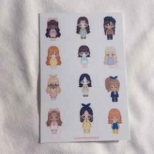 Pixel Girl Sticker