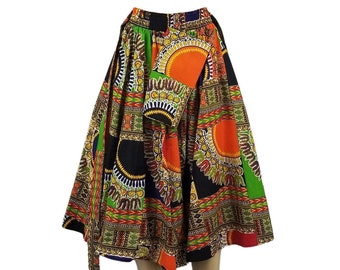 Afrikaanse rokken voor dames | Ankara Afrikaanse kleding voor bruiloften, formaliteiten, prom, feesten, zwarte geschiedenis | Kente Dashiki Afrikaanse printkleding