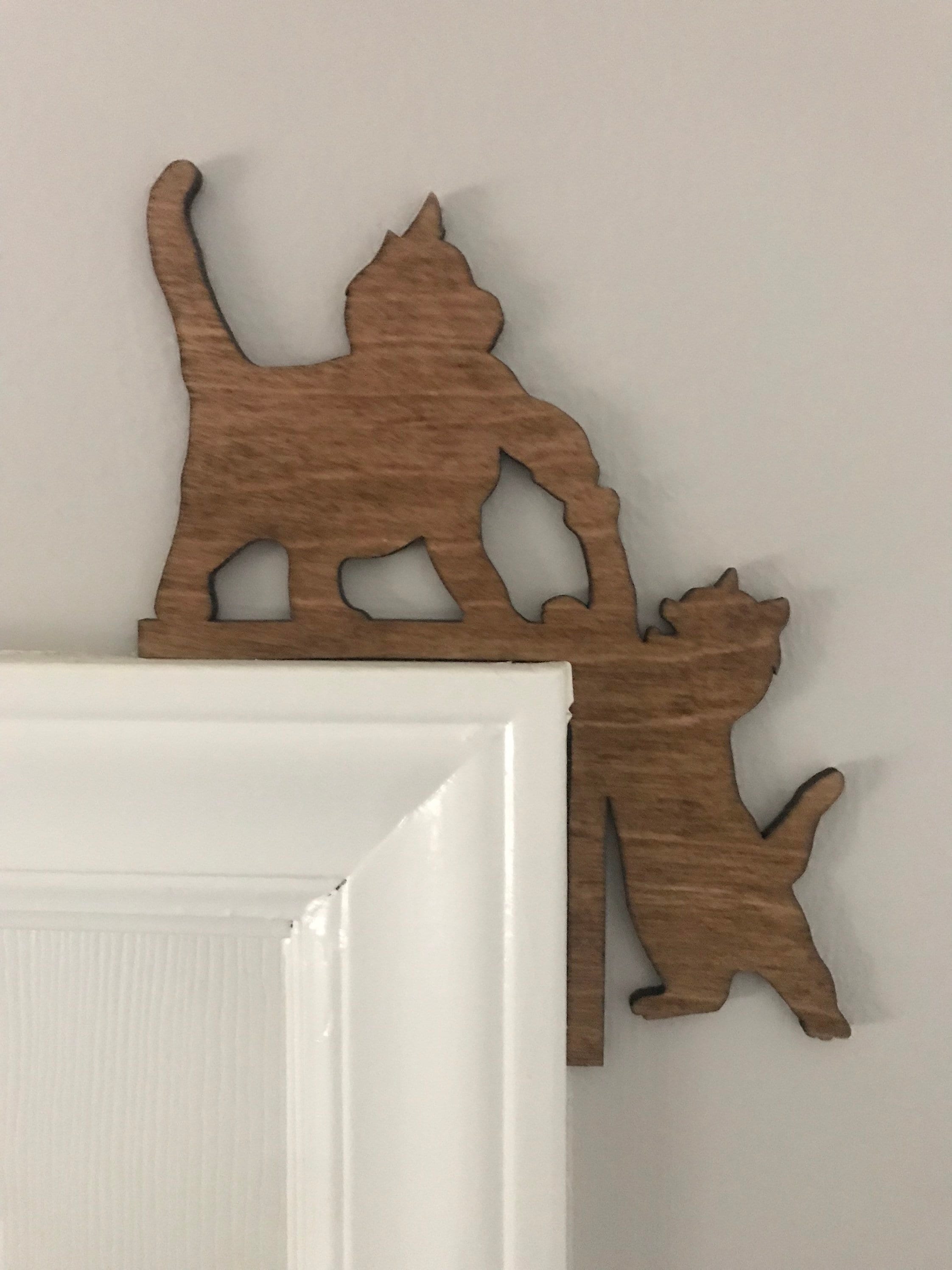 Kitty Cat Door Corner / Window Accent / Corner Accent / Door Etsy