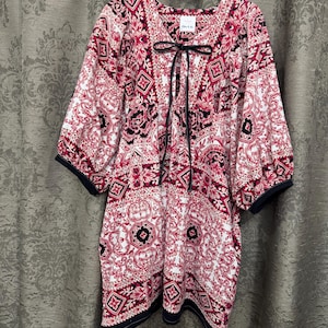 Upcycled Tablecloth Dress