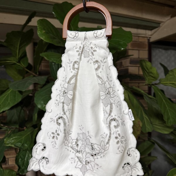 Upcycled Embroidered Carry Bag