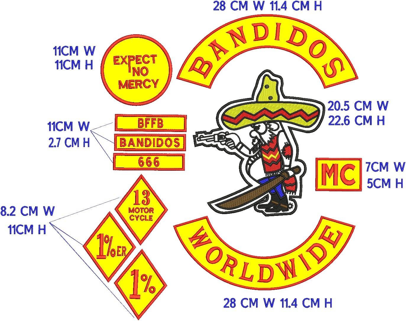 bandidos-en-todo-el-mundo-texas-y-nomad-mc-patches-biker-vest-etsy-espa-a