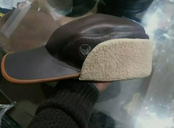 WW2 Us Army Air Corps B2 Flight Cap Hat 