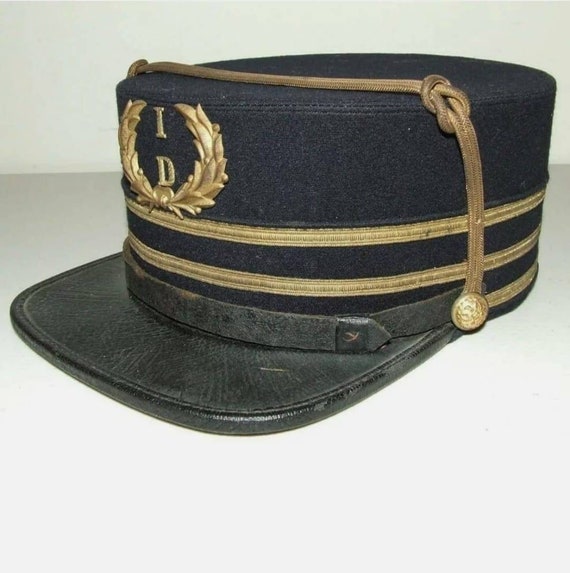 Antique Gar Military Hat Cap Uunion Soldierscivil War Vetran Etsy