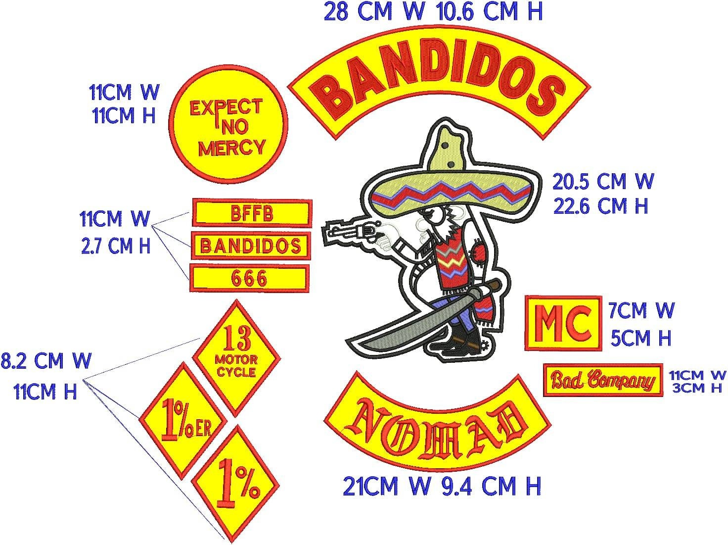 Bandidos Worldwide Texas and Nomad Mc 