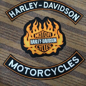 Harley Davidson Fabric Etsy UK