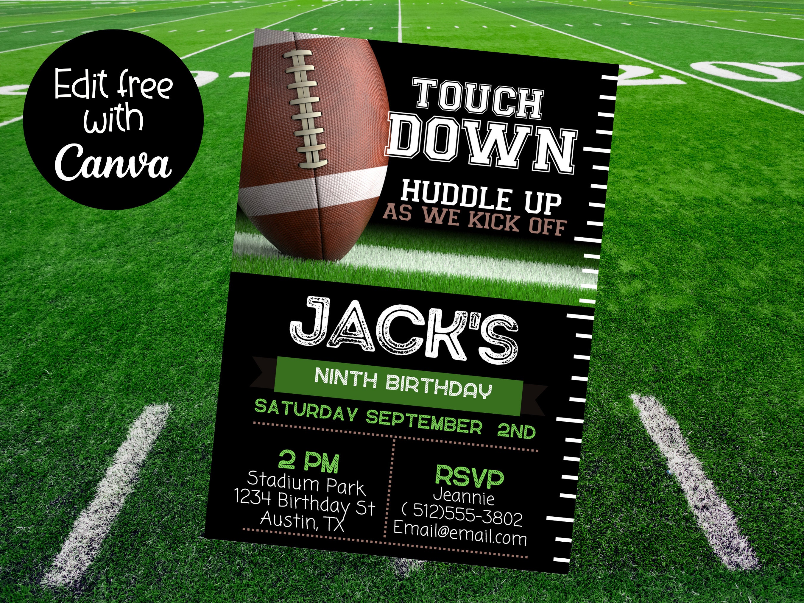 Football Invitations football-invitations