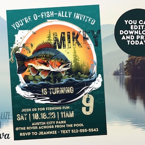 Fishing Invitations 