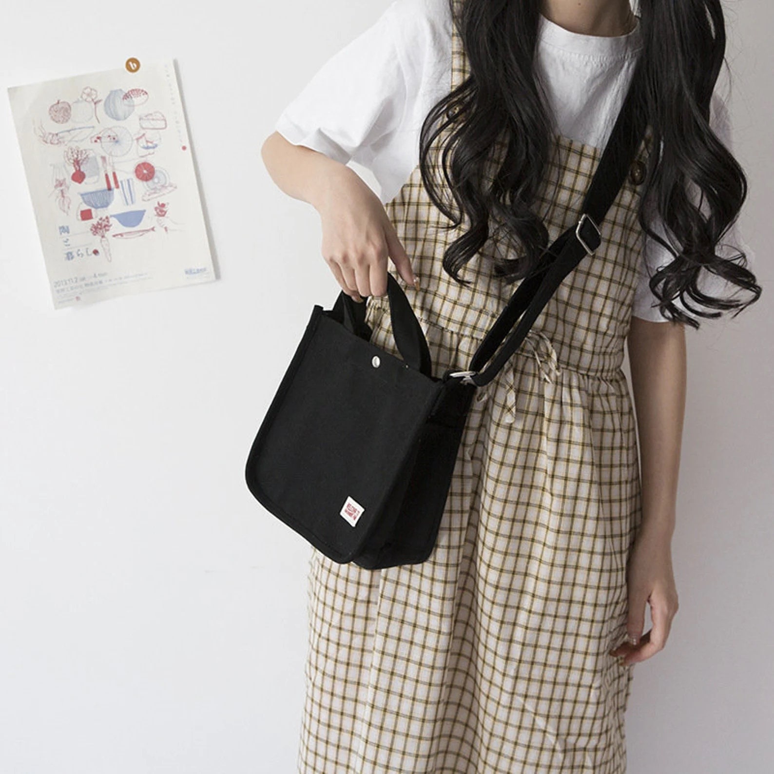 Canvas Shoulder Bag,canvas Crossbody Bags,women Small Bags