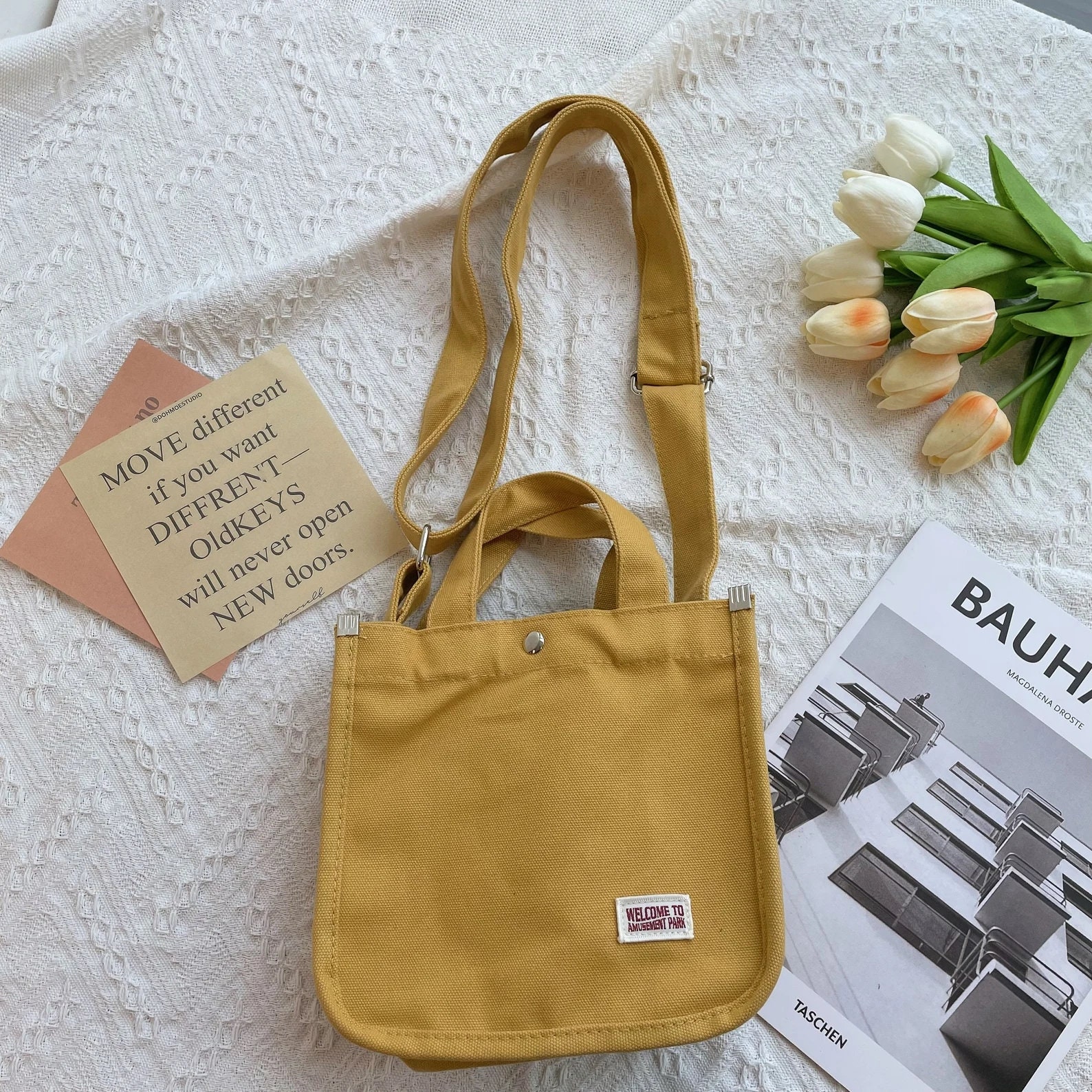 Canvas Shoulder Bag,canvas Crossbody Bags,women Small Bags