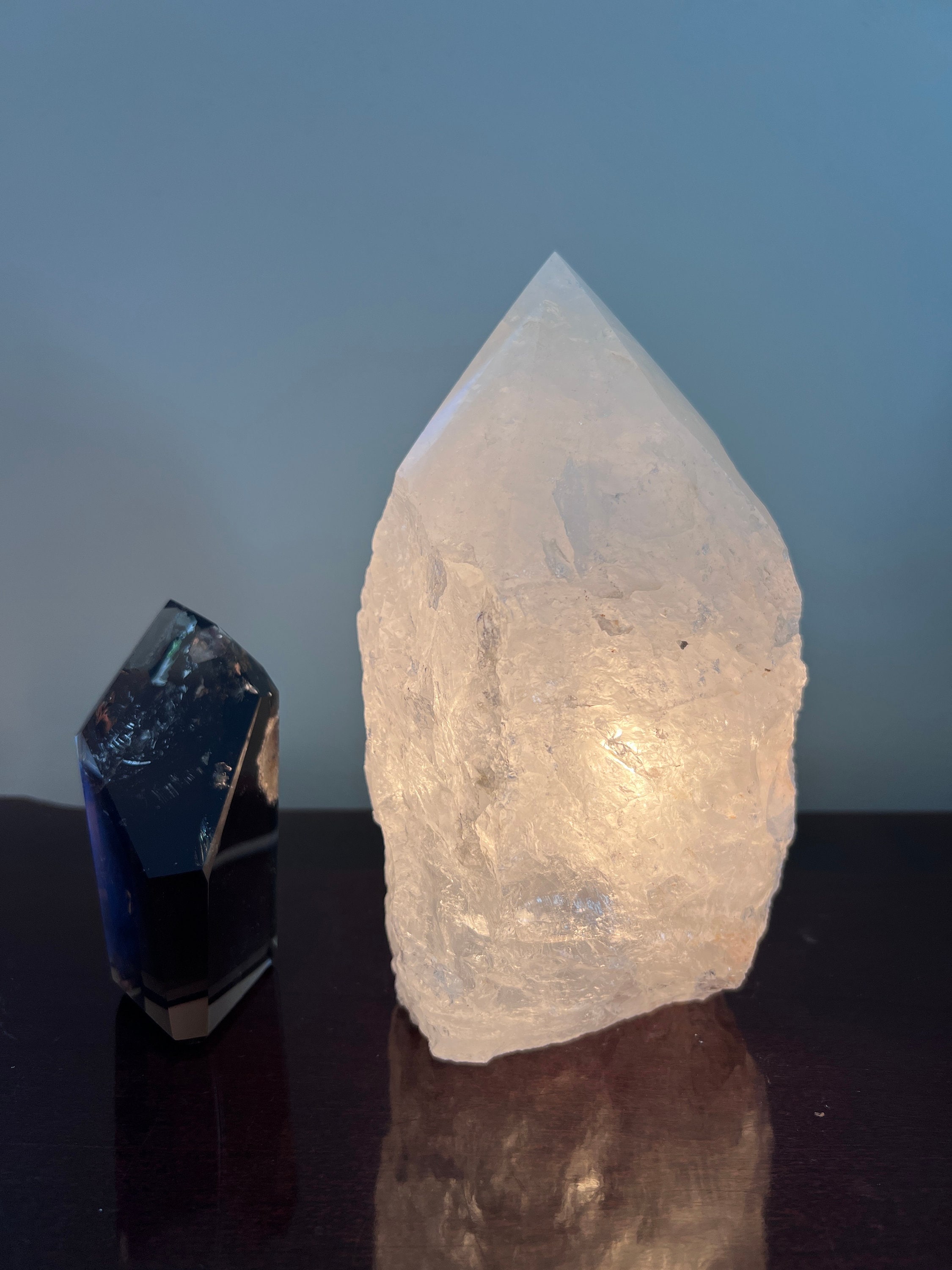 Cabochon En Cristal De Roche Quartz Rond 40mm - Pierre Blanche Transparente, Idéale Pour La Création