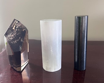 Genuine Shungite Cylinder Harmonizer