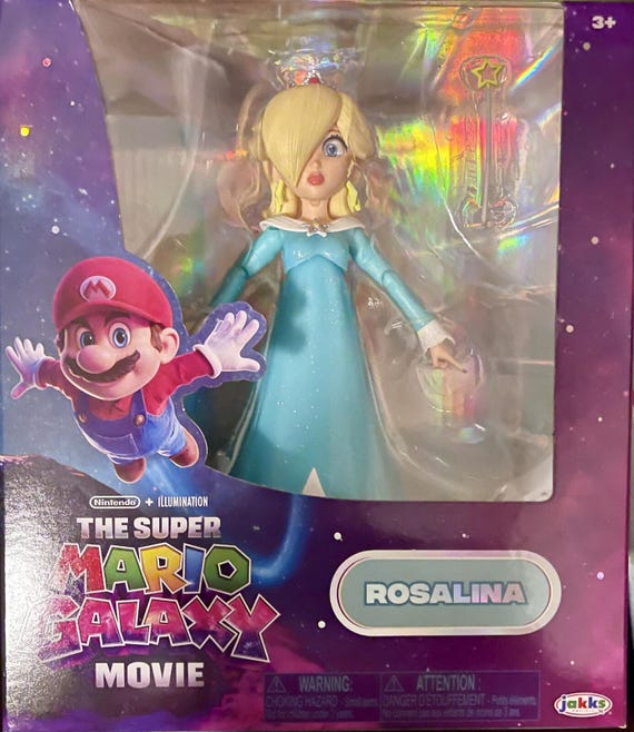 新品 Jakks Pacific スーパーマリオギャラクシー ムービー ロゼッタ 5 