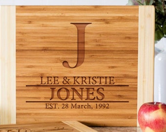 Personalized Bamboo Cutting Board