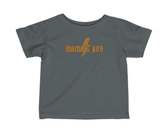 MAMAs BOY Baby Infant Fine Jersey Tee Newborn - 24M T-Shirt