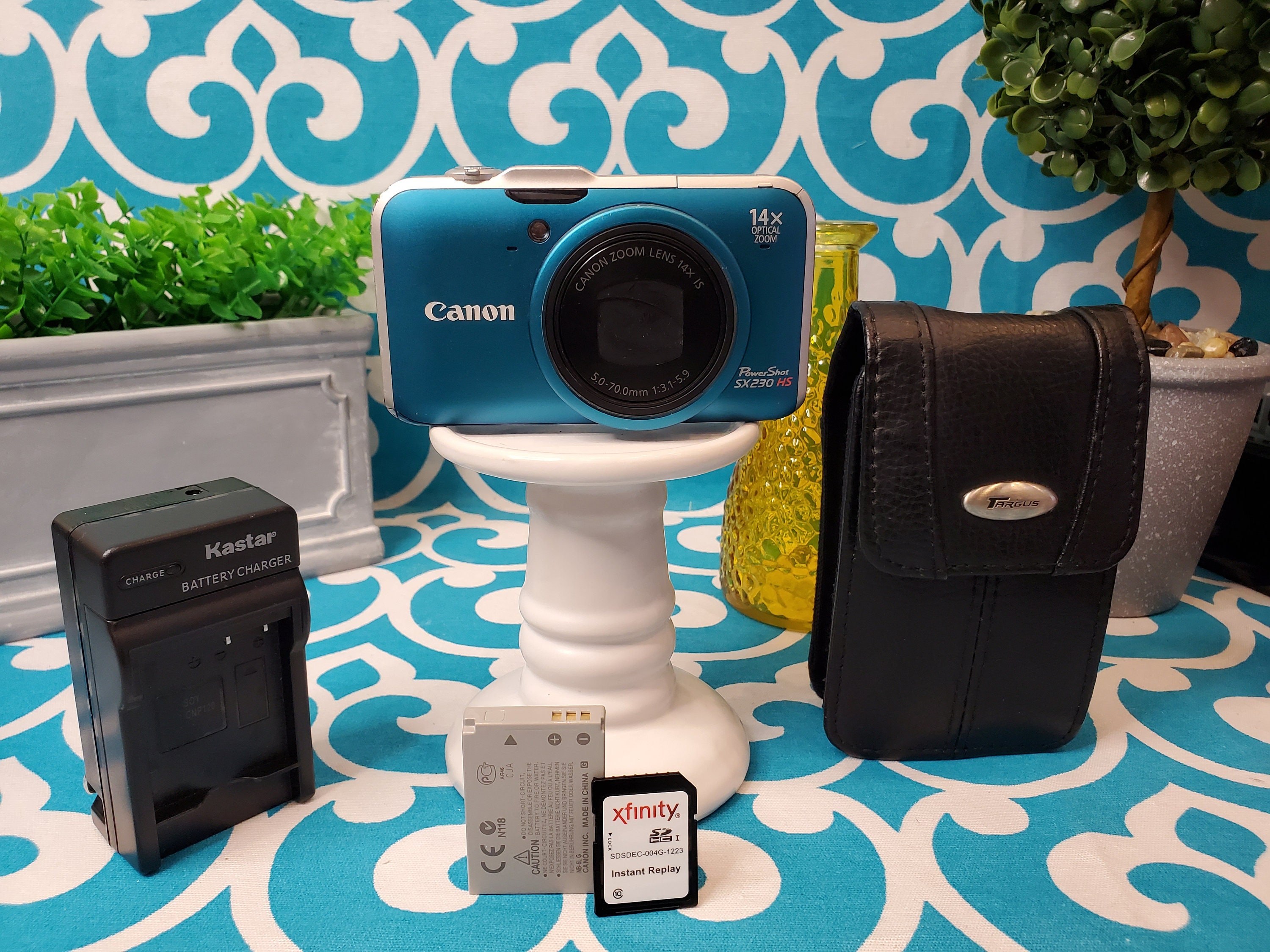 Canon Powershot SX230 HS 12.1MP Digital Camera With 4GB SD - Etsy