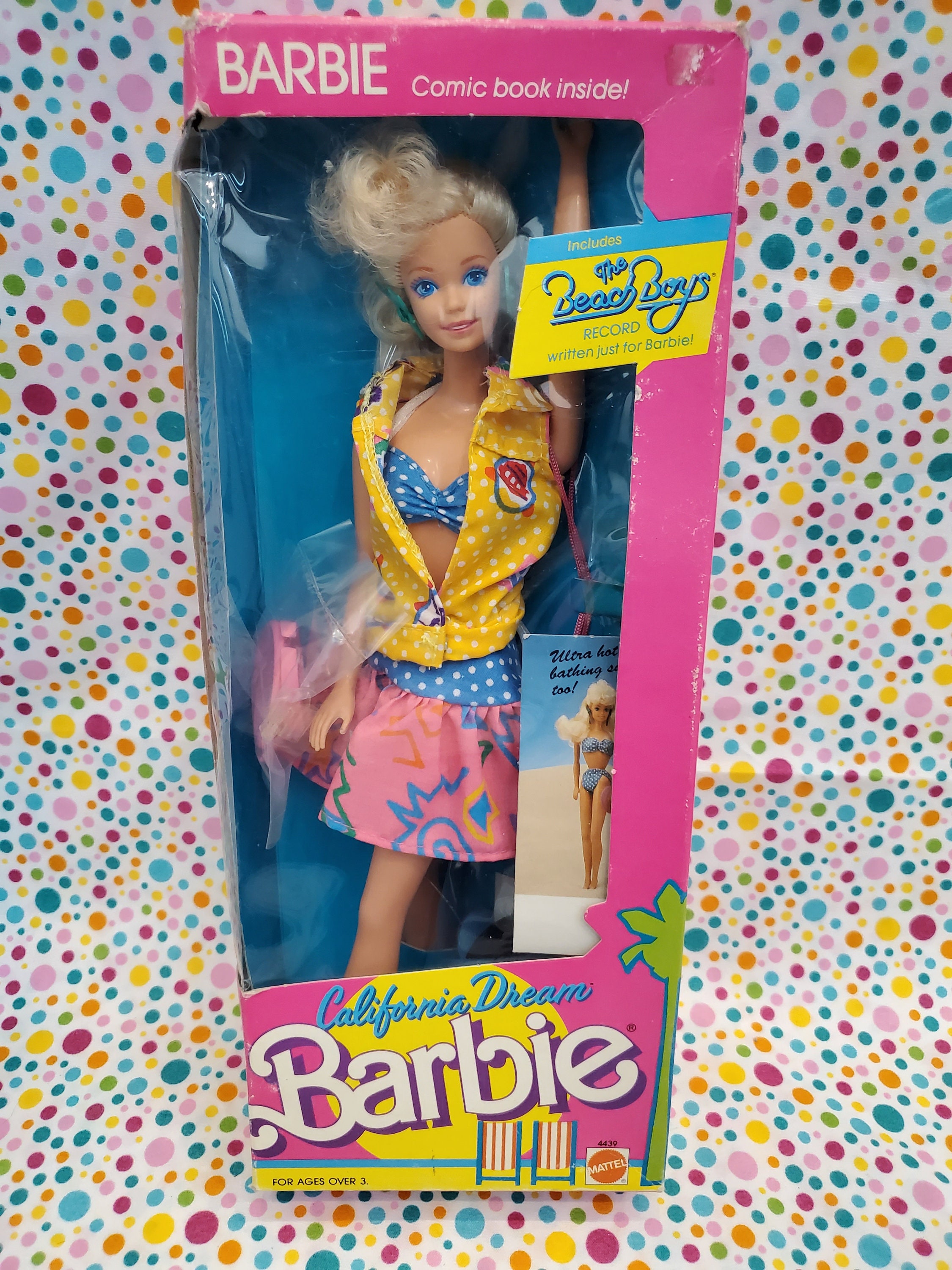 Vintage Barbie 1987 California Dream Barbie Beach Boys Record Etsy Canada