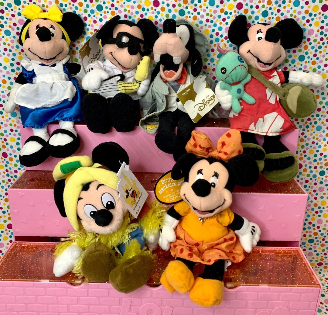 Mickey Mouse and Friends Minnie Mouse Bean Bag Goofy Disney - Etsy Mickey Mouse and Friends Minnie Mouse Bean Bag Goofy Disney - Etsy