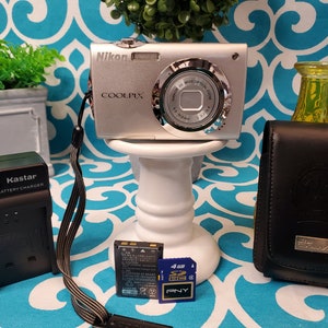 Nikon COOLPIX S4000 12.0MP Digital Camera Battery Charger and - Etsy