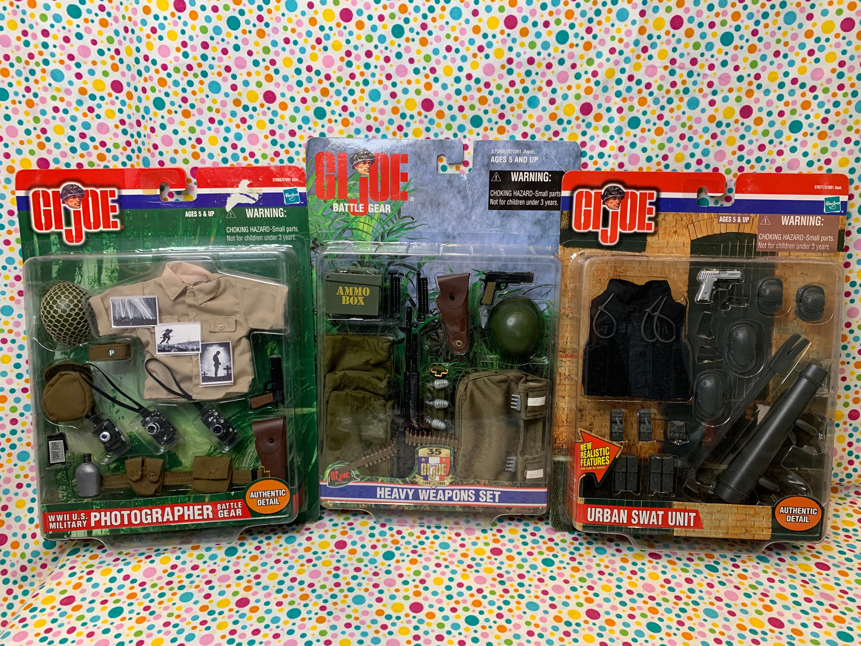 GI Joe 12 Action Figure Accesories Pack Urban Swat Heavy Etsy